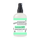 Spray bottle of FARMERS Lavender Co. Lavender Mint Aromatherapy Mist with lavender and mint botanical illustrations.