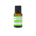 Bottle of FARMERS Lavender Co. Tea Tree Pure Essential Oil with a clear label and dropper cap on a white background.