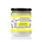 Lavender Citronella Soy & Beeswax Candle by FARMERS Lavender Co. with lavender and citronella scents in a soy wax candle container
