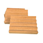 Boardwalk-style Fern Valley Soap draining wood soap dish holding goat milk soap, accessory for bathroom or kitchen.