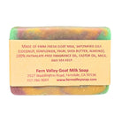 Fern Valley Soap Caribbean Delight goat milk soap with sea kelp scrub, featuring a natural, creamy soap bar with seaweed accents.