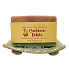 Fern Valley Goat Milk Soap with Caribbean Delight Sea Kelp Scrub, natural detoxifying soap bar with sea kelp ingredients.