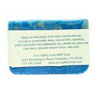 Fern Valley Goat Milk Soap with Dead Sea minerals, featuring a natural, creamy soap bar with seaside-inspired packaging.