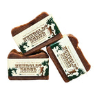 Fern Valley Soap Humboldt Scrub goat milk soap with spiced mahogany exfoliating body bar, natural and nourishing skincare product.