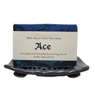 Fern Valley Soap natural goat milk exfoliating soap for men, showcasing the creamy soap bar with a smooth, clean surface.