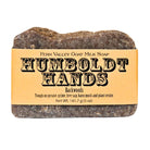 Fern Valley Goat Milk Soap by Humboldt Hands with natural ingredients and rustic packaging, designed for heavy-duty hand cleaning.