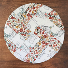 Large mushroom-shaped bowl covers from Five Oaks Farm's From the Farm collection, autumn-themed, ideal for protecting food bowls.