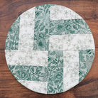 Large bowl covers from Five Oaks Farm featuring autumn mushroom and tiny mushroom designs for farm-fresh food protection.