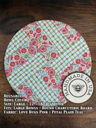 Large mushroom-shaped bowl covers from Five Oaks Farm's From the Farm collection, autumn-themed and designed for kitchen use.