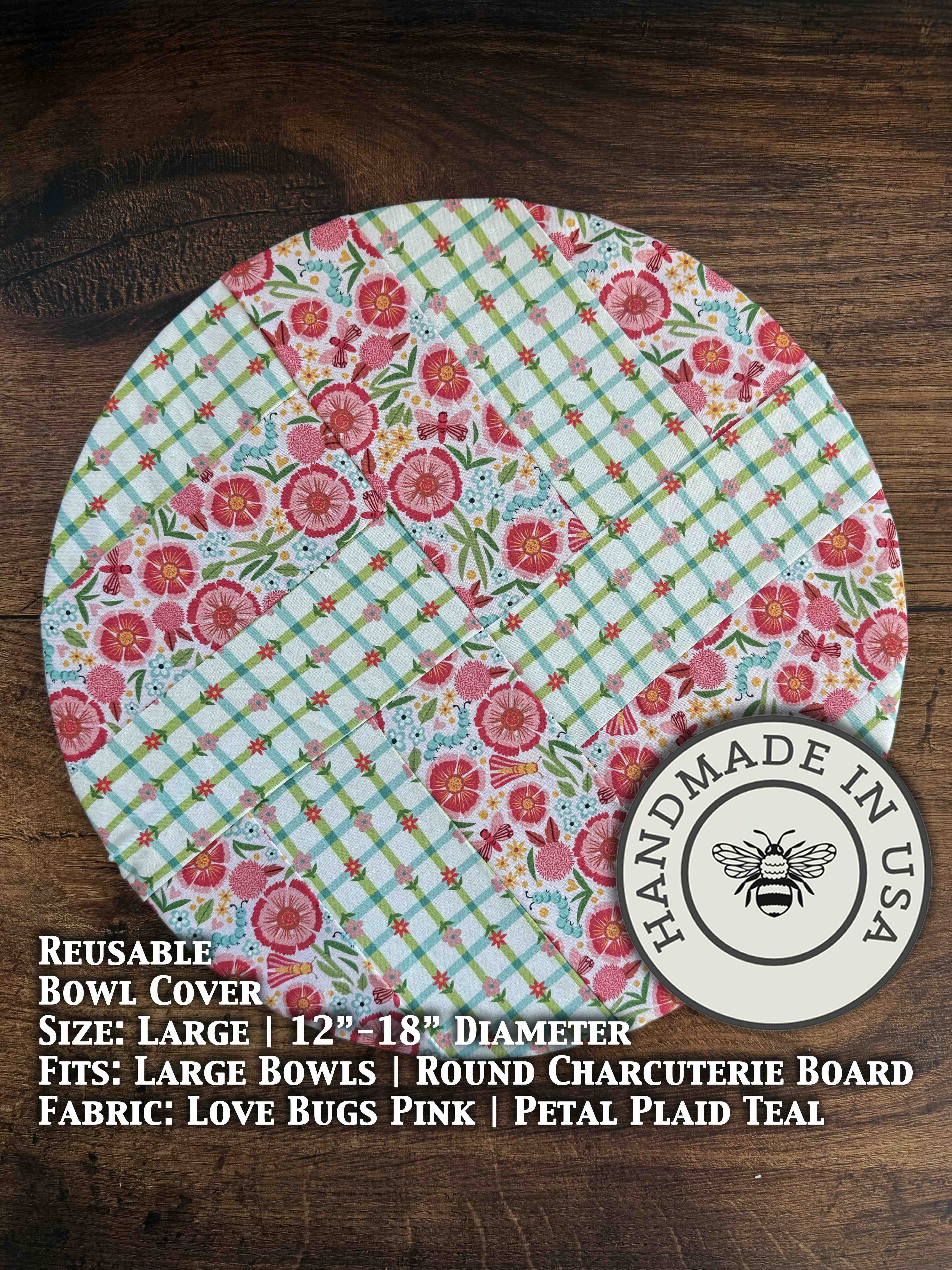 Large mushroom-shaped bowl covers from Five Oaks Farm's From the Farm collection, autumn-themed and designed for kitchen use.