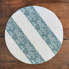 Medium bowl and banneton covers from Five Oaks Farm, featuring autumn mushroom design for bread baking and proofing.