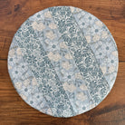 Medium bowl and banneton covers from Five Oaks Farm featuring autumn mushroom designs and rustic farm style.