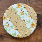 Small mushroom-shaped bowl and banneton covers from Five Oaks Farm, crafted for bread baking and kitchen decoration.