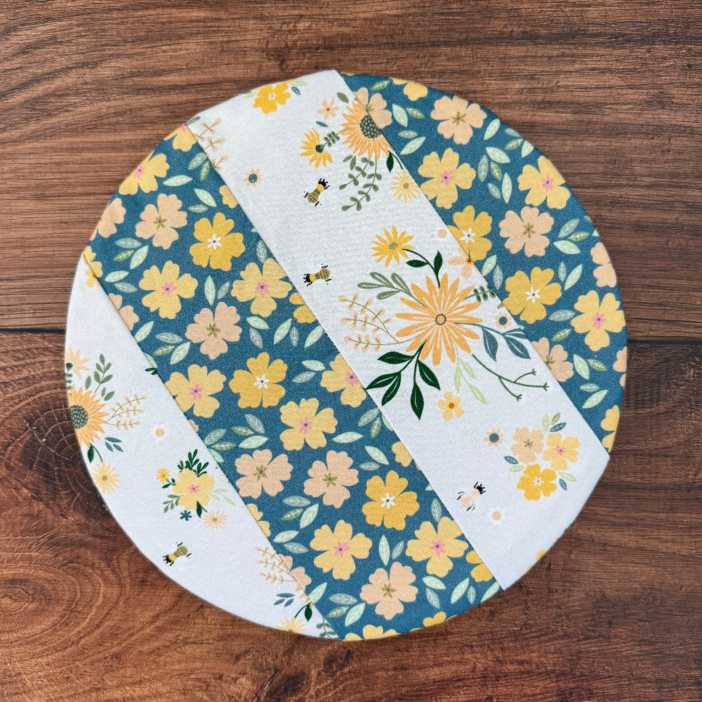 Small mushroom-shaped bowl and banneton covers from Five Oaks Farm, crafted for bread proofing and kitchen decor.