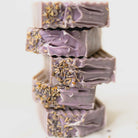 Handmade Lemon Honey Breeze soap from Five Oaks Farm, featuring a rustic farm-crafted design and natural ingredients.