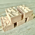 Handmade lemon honey breeze soap from Five Oaks Farm, natural farm-produced soap with fresh citrus and honey scent.