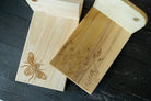Maple vertical cutting board by Five Oaks Farm, featuring a sturdy design ideal for kitchen prep and chopping tasks.