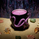 Sea Witch Jewel Candle in ceramic with rhodium plating by Fragrant Jewels, featuring a pendant design and intricate detailing.