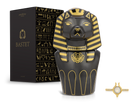 Fragrant Jewels Bastet Cat Jewel Candle in ceramic with a rhodium-plated cat-shaped ring, blending fragrance and elegant design.