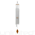 Unlimited Fibonacci Sound Healing Wind Chime by Gongs Unlimited featuring tuned healing chimes and wooden clapper for soothing sound.