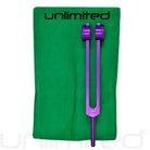 Gongs Unlimited 111 Hz weighted tuning fork with activator for sound therapy and meditation practice.