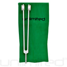 Gongs Unlimited 50 Hz nerve tuning fork with weighted handle and activator for sound therapy and vibrational healing.