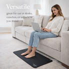 Medium GroundLuxe universal grounding mat, 16x24 inches, made of conductive material for grounding and relaxation.