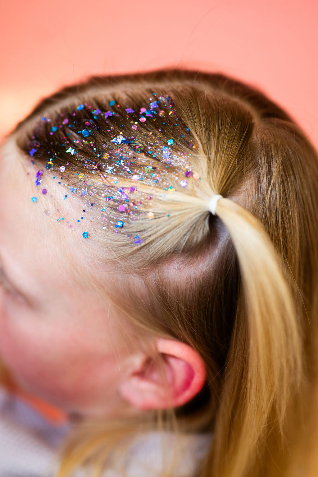 Butterfly hair glitter headband by Gussy Up Bow Co. featuring shimmering butterfly accents and sparkling details.