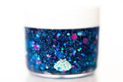 Gussy Up Bow Co. mermaid hair glitter headband with shimmering, colorful glitter accents for a whimsical, ocean-inspired look.