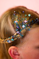 Gussy Up Bow Co. Mermaid Hair Glitter headband with shimmery, colorful glitter accents on a soft fabric band for a fun, stylish look.