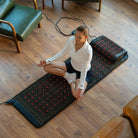 HealthyLine Jet Series PEMF Far Infrared Heating Pad, 72x24-inch heating mat with infrared therapy for pain relief.