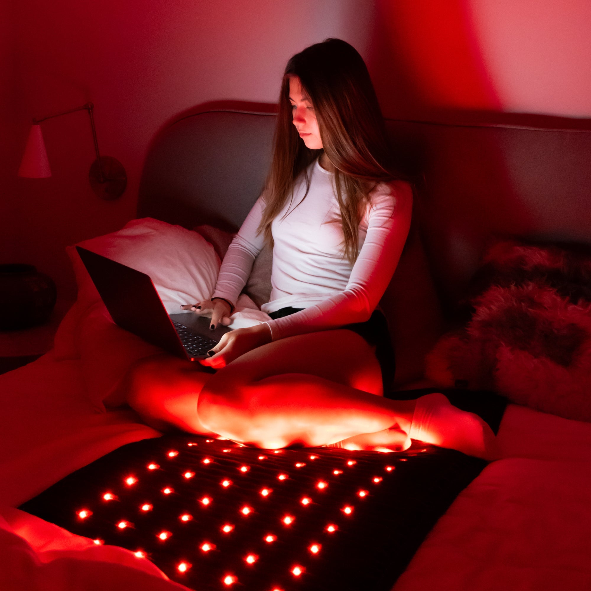 HealthyLine Jet Series PEMF Far Infrared Heating Pad, 72x24 inch heating mat with infrared technology for pain relief and relaxation.