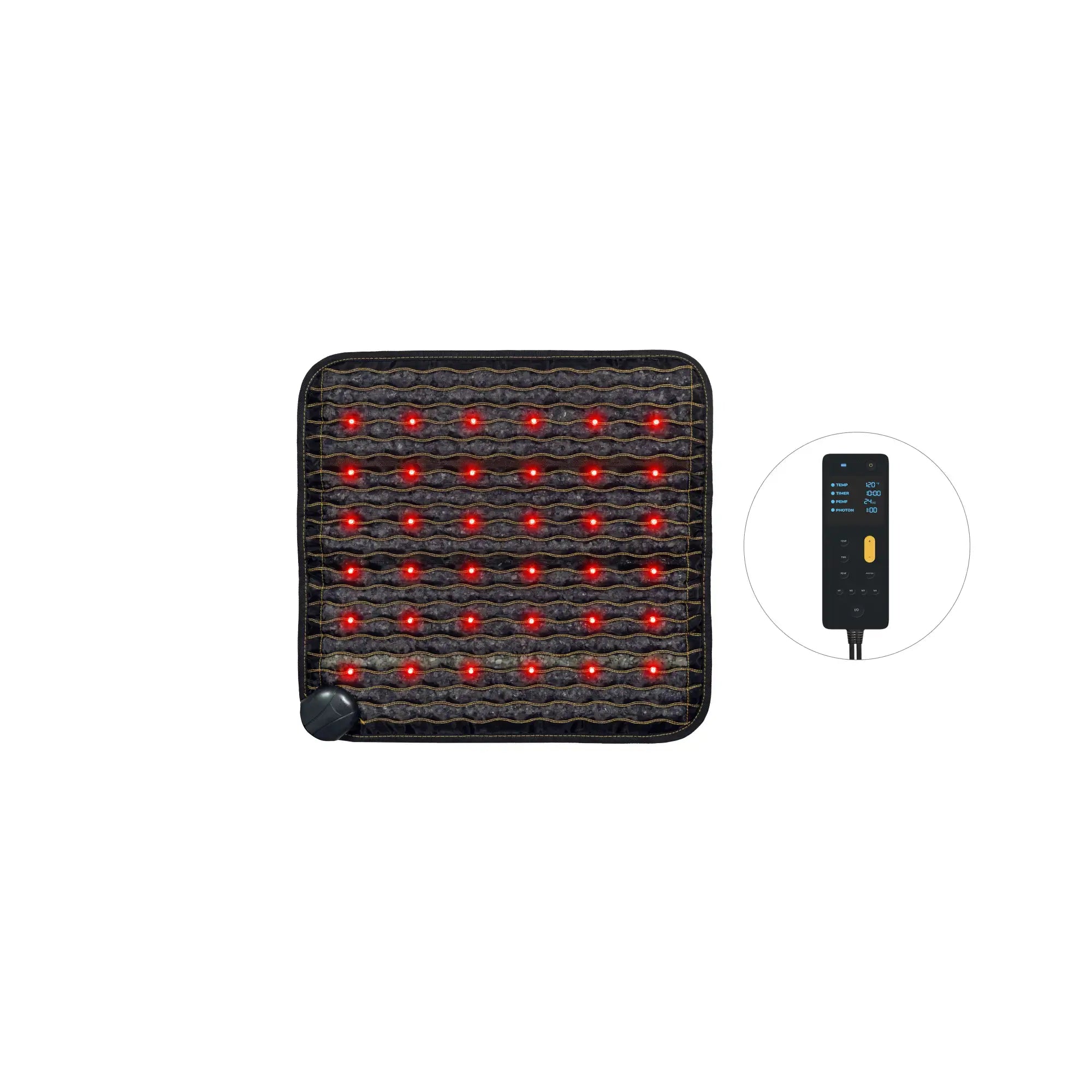 HealthyLine Jet Series PEMF Far Infrared Heating Pad, 72x24 inch heating mat with PEMF therapy and infrared heating elements.