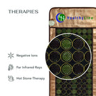 HealthyLine MESH Series Far Infrared Heating Pad, 72x24 inches, designed for soothing heat therapy and pain relief.