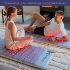 HealthyLine Platinum Series PEMF Far Infrared Heating Pad, 72x24 inch, for pain relief and thermal therapy.