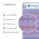 HealthyLine Platinum Series PEMF Far Infrared Heating Pad, 72x24 inch heating mat with infrared therapy for pain relief.