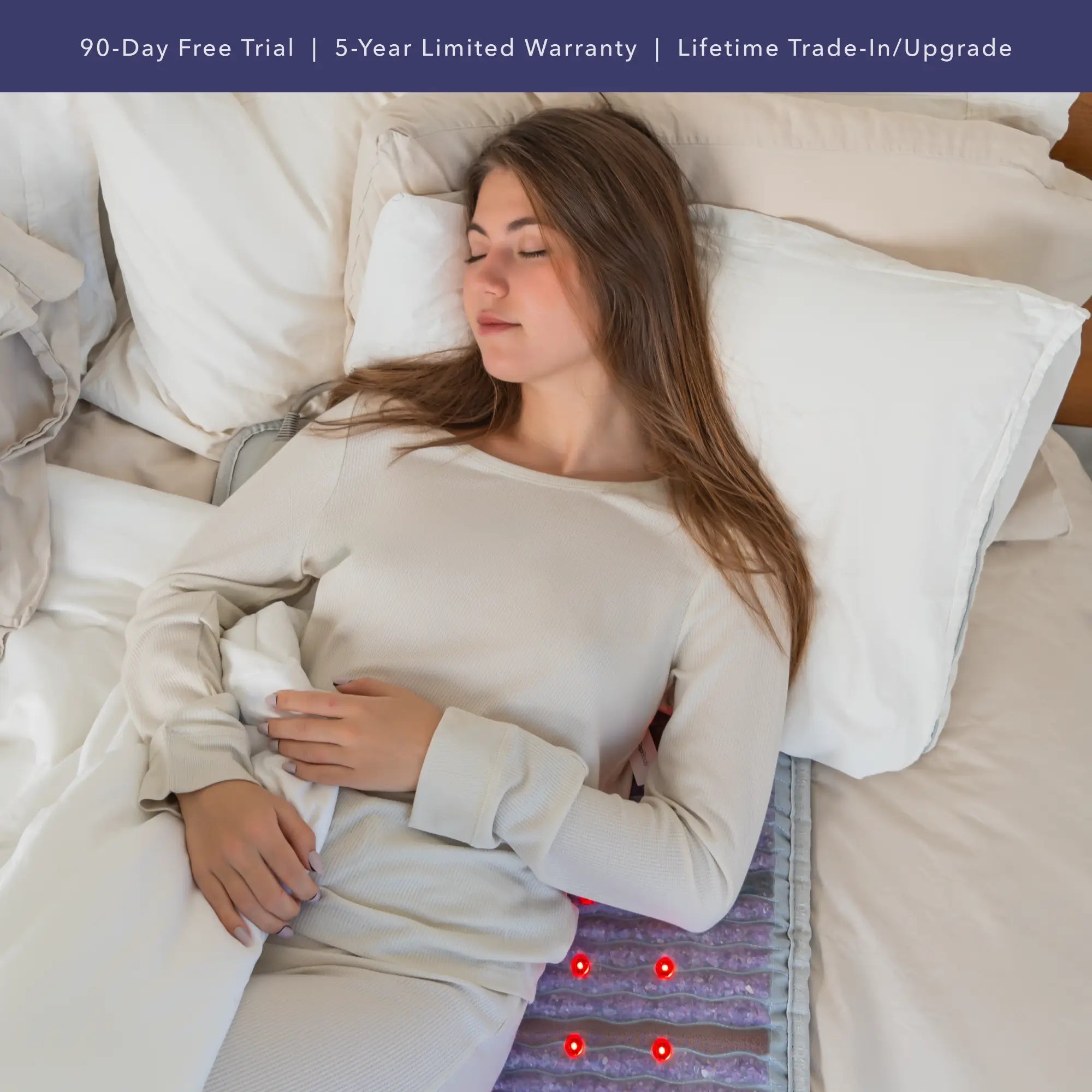 HealthyLine Platinum Series PEMF Far Infrared Heating Mat, 72x24 inch heating pad with advanced infrared technology.
