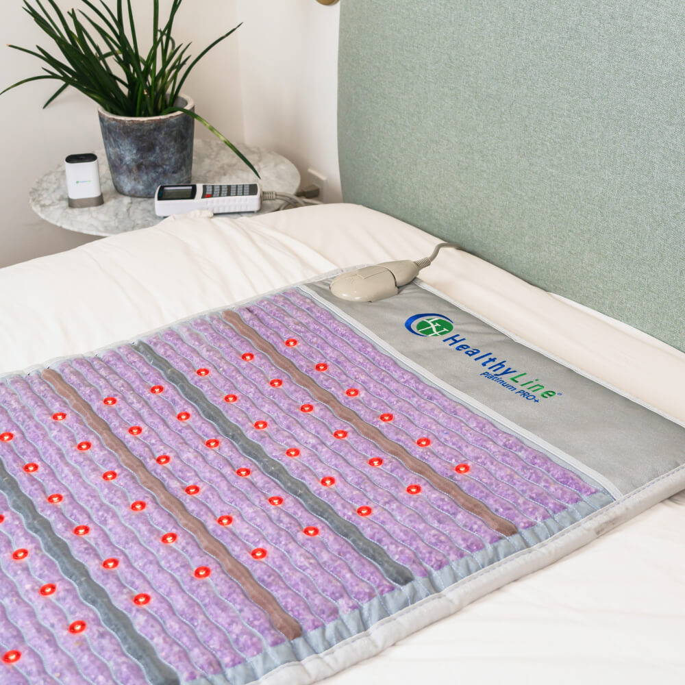HealthyLine Platinum Series PEMF Far Infrared Heating Mat, 72x24-inch heating pad with advanced infrared technology.