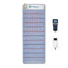 HealthyLine Platinum Series PEMF Far Infrared Heating Pad, 72x24-inch, electric heating mat for pain relief and wellness.