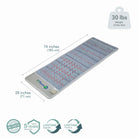 HealthyLine Platinum Series PEMF Far Infrared Heating Pad, 72x24 inch heating mat with advanced infrared and PEMF therapy features.