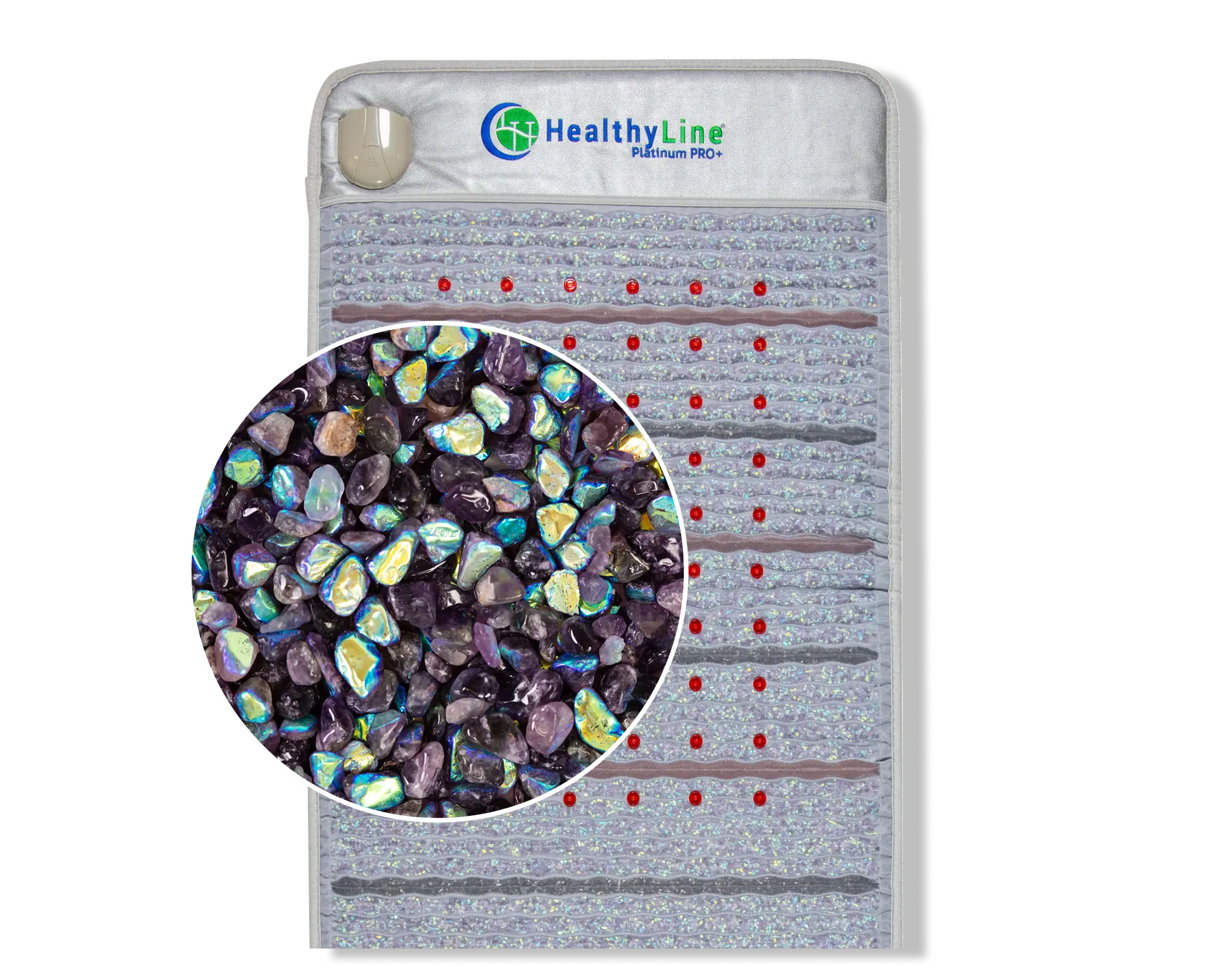 HealthyLine Platinum Series PEMF Far Infrared Heating Pad, 72 x 24 inches, for soothing heat therapy and wellness.