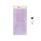 HealthyLine TAJ Bed Series heating pad on queen mattress, providing localized warmth and comfort for restful sleep.