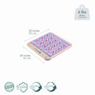HealthyLine TAJ Series PEMF Far Infrared Heating Mat, 72 x 24-inch heating pad with PEMF therapy and infrared heating.