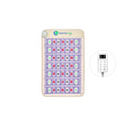 HealthyLine TAJ Series PEMF Far Infrared Heating Mat, large 72x24-inch heating pad with PEMF therapy for pain relief and relaxation.