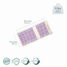 HealthyLine TAJ Series PEMF Far Infrared Heating Pad, 72x24 inch heating mat with PEMF therapy and infrared heating features.