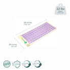 HealthyLine TAJ Series PEMF Far Infrared Heating Pad, 72x24-inch heating mat with infrared therapy for pain relief and relaxation.