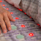 HealthyLine TAJ Series PEMF Far Infrared Heating Mat, 72x24-inch heating pad with soothing infrared and PEMF therapy.