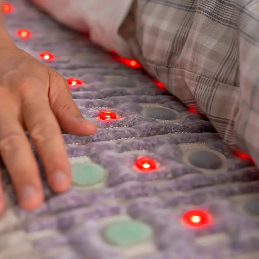 HealthyLine TAJ Series PEMF Far Infrared Heating Mat, 72x24-inch heating pad with soothing infrared and PEMF therapy.
