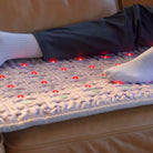 HealthyLine TAJ Series PEMF Far Infrared Heating Pad, 72x24 inches, designed for relaxing heat therapy and pain relief.