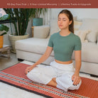 HealthyLine TAO Series PEMF Far Infrared Heating Mat, 18x18-inch heating pad with PEMF therapy for pain relief and relaxation